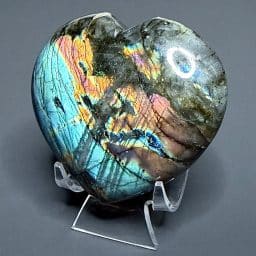 H305 Labradorite Heart