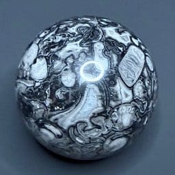 SP622 Fossil Marble Sphere