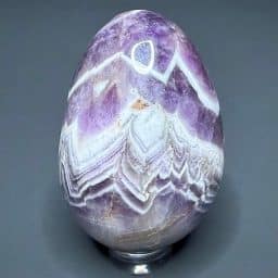 EGG102 Banded Amethyst