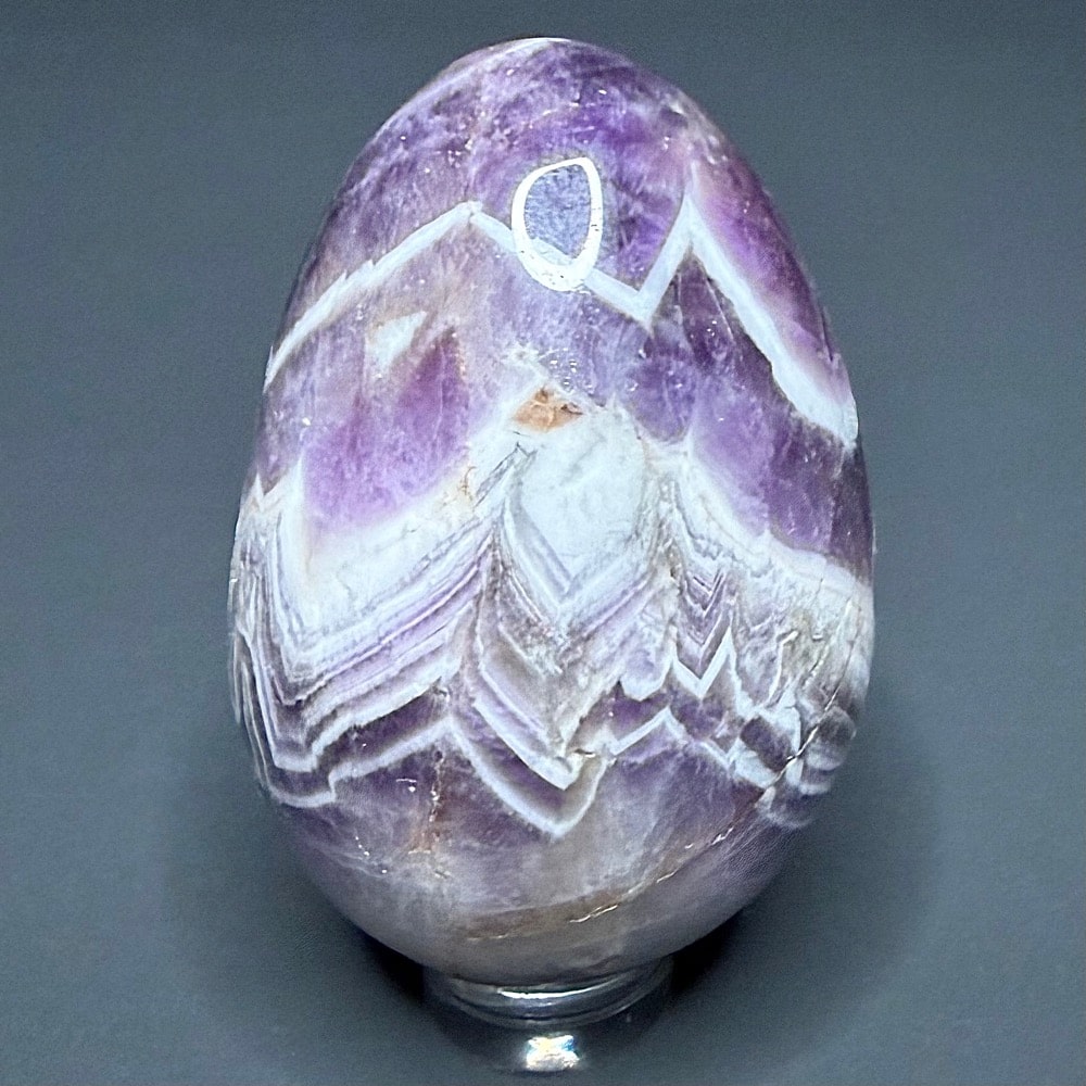 EGG102 Banded Amethyst