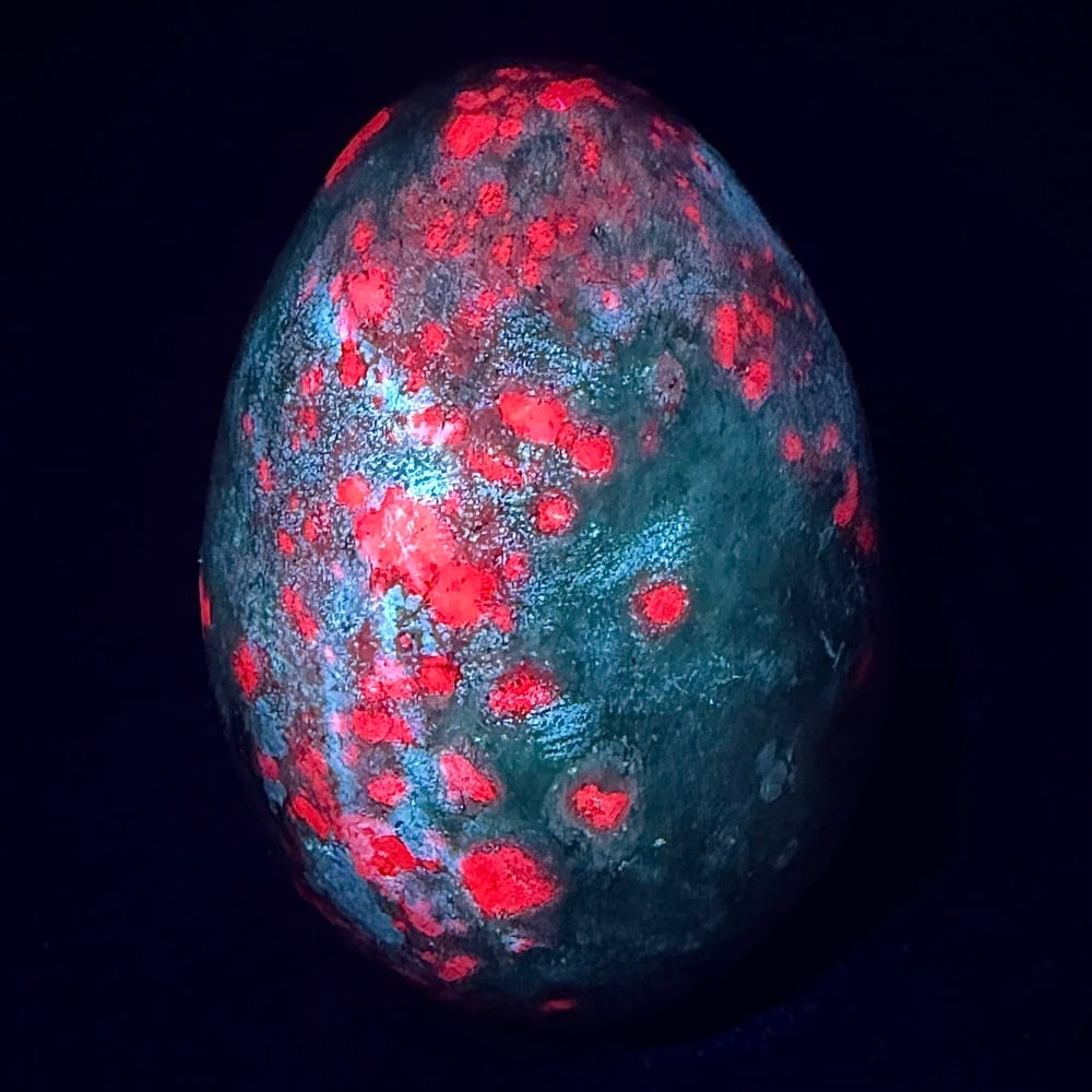 EGG703 Ruby Kyanite Fuchsite