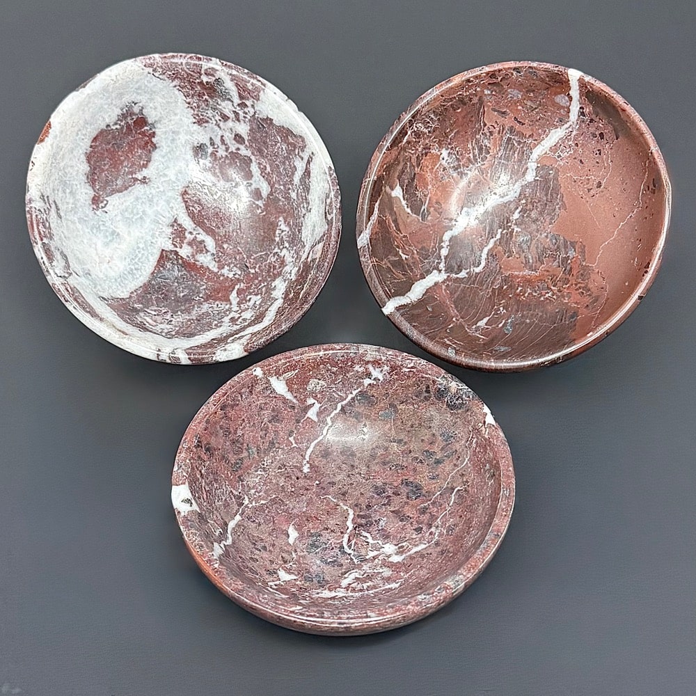 PR706 Zebra Marble Bowl