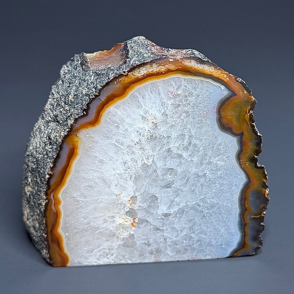 AGB314 Brazilian Agate End