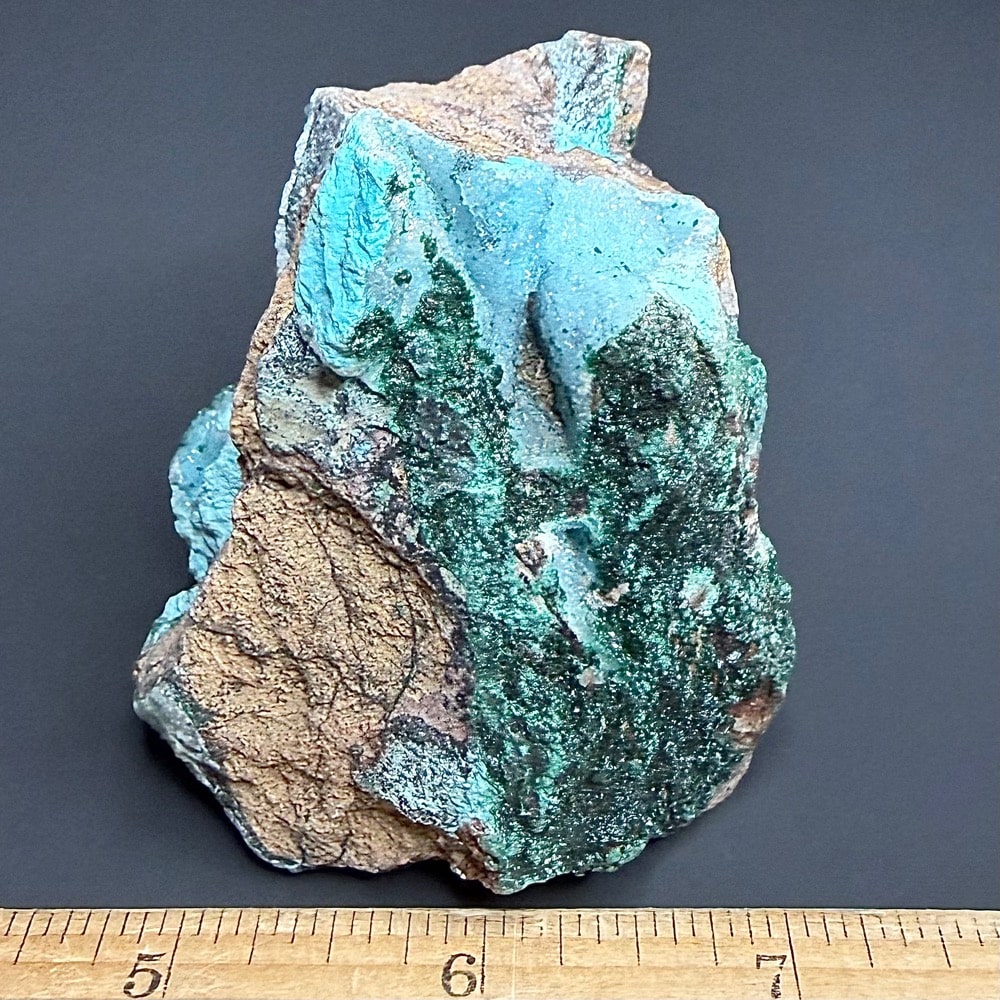 M107 Hemimorphite with Malachite - Image 3