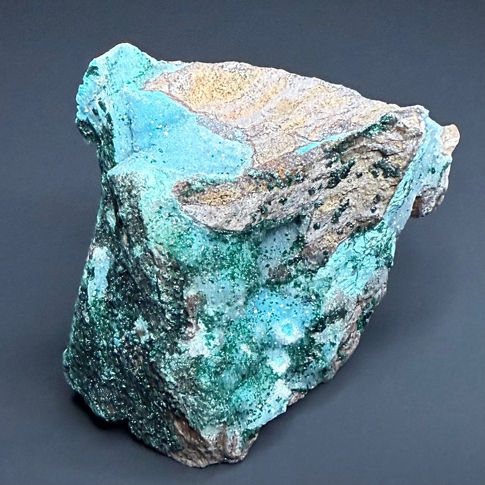 M107 Hemimorphite with Malachite - Image 4