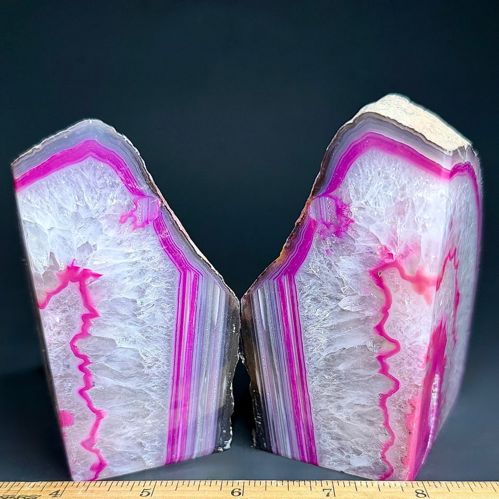 BK205 Brazilian Agate Bookends - Image 3