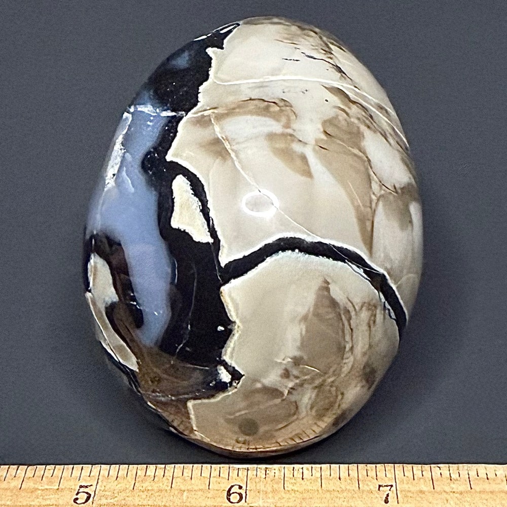 PR801 Volcano Agate Skull - Image 2