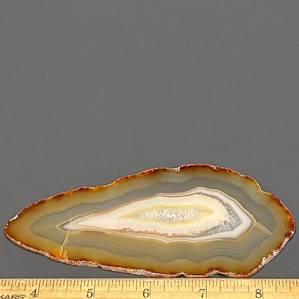 AGB411 Brazilian Agate Slab - Image 2