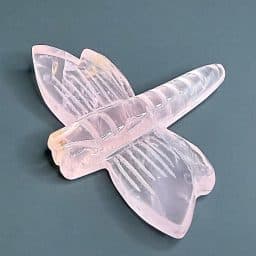 CV301 Rose Quartz Dragonfly