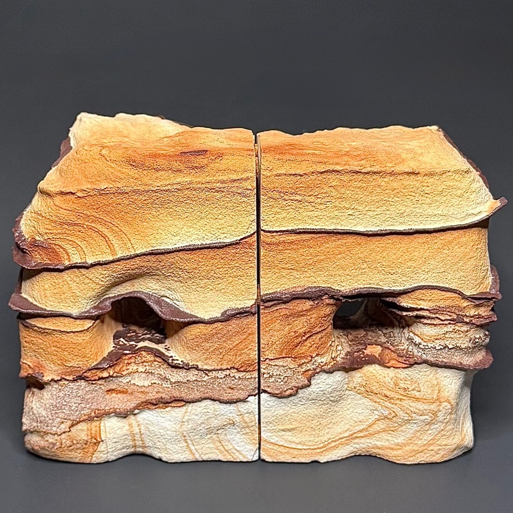 BK507 Sandstone Bookends