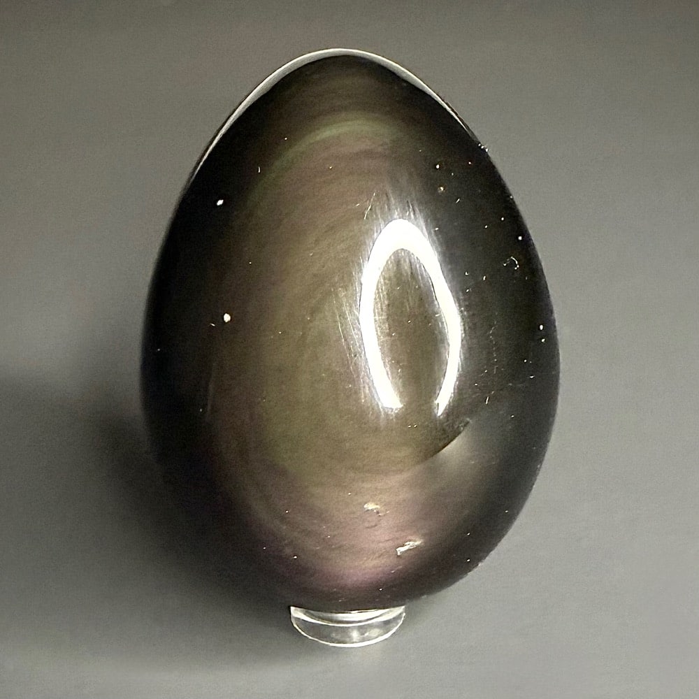 EGG114 Rainbow Obsidian