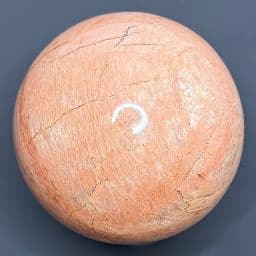 CL302 Peach Moonstone Sphere