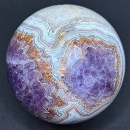 GAL701 AGATE AMETHYST SPHERE