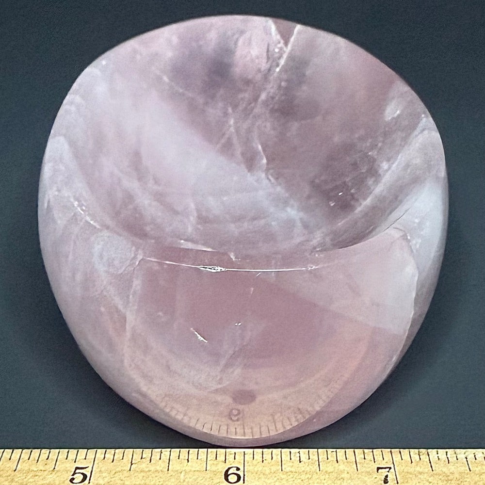 PR1203 Rose Quartz Dish - Image 3