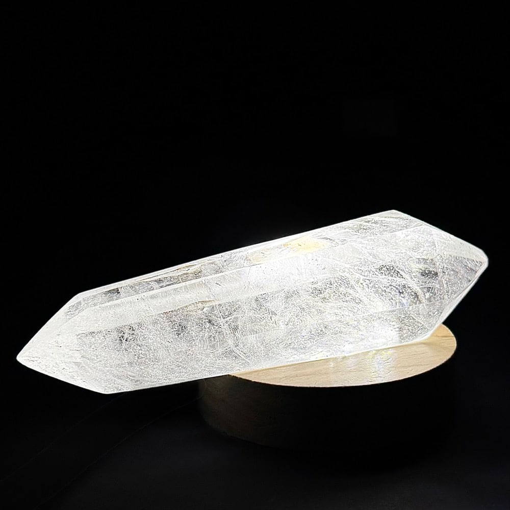 PR500 Crystal Quartz Vogel Wand