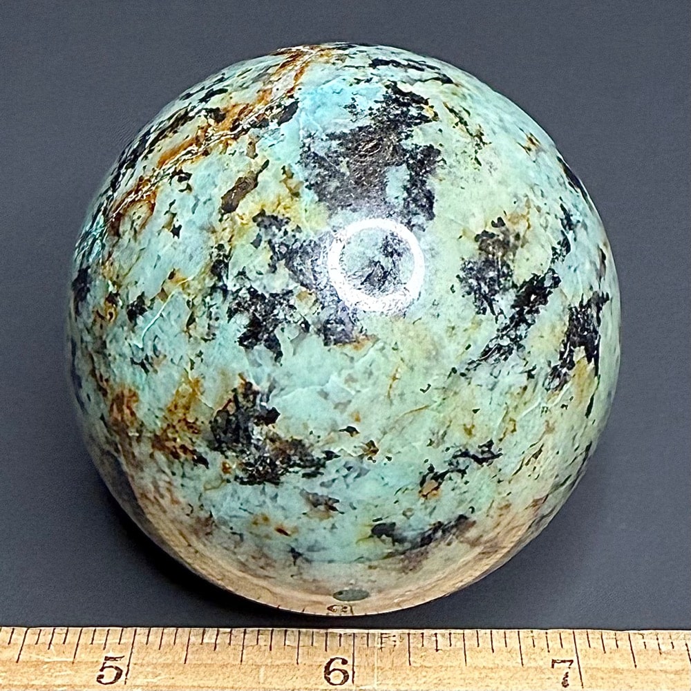 SP406 African Turquoise Sphere - Image 2