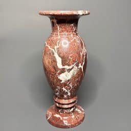 PR405 Zebra Marble Vase