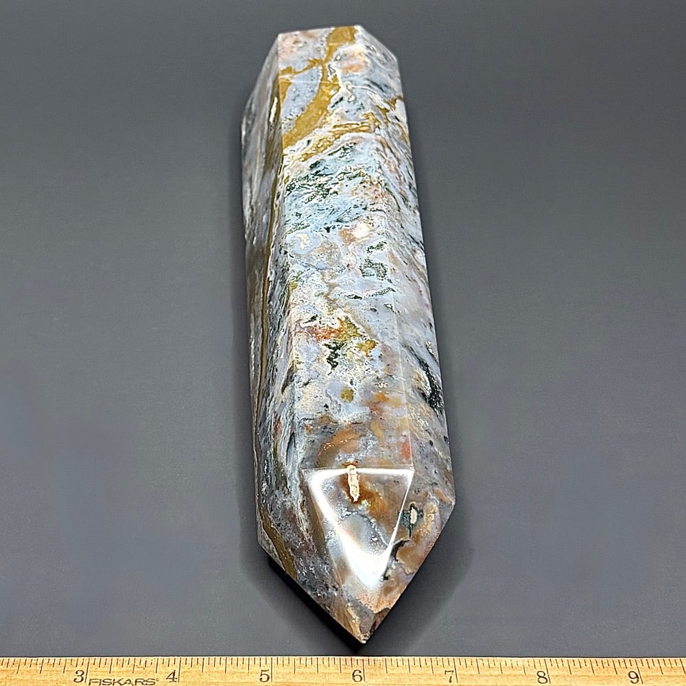 PR414 Madagascar Jasper Obelisk - Image 3