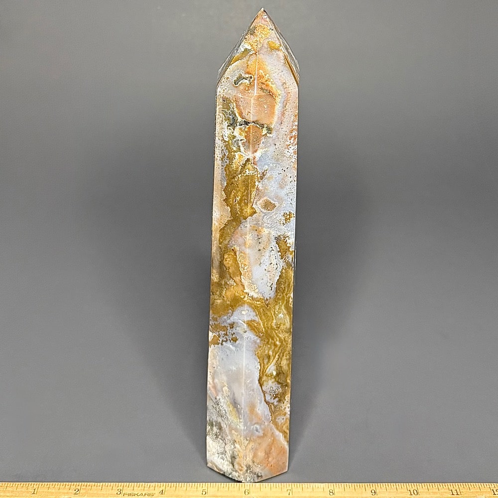 PR414 Madagascar Jasper Obelisk - Image 4