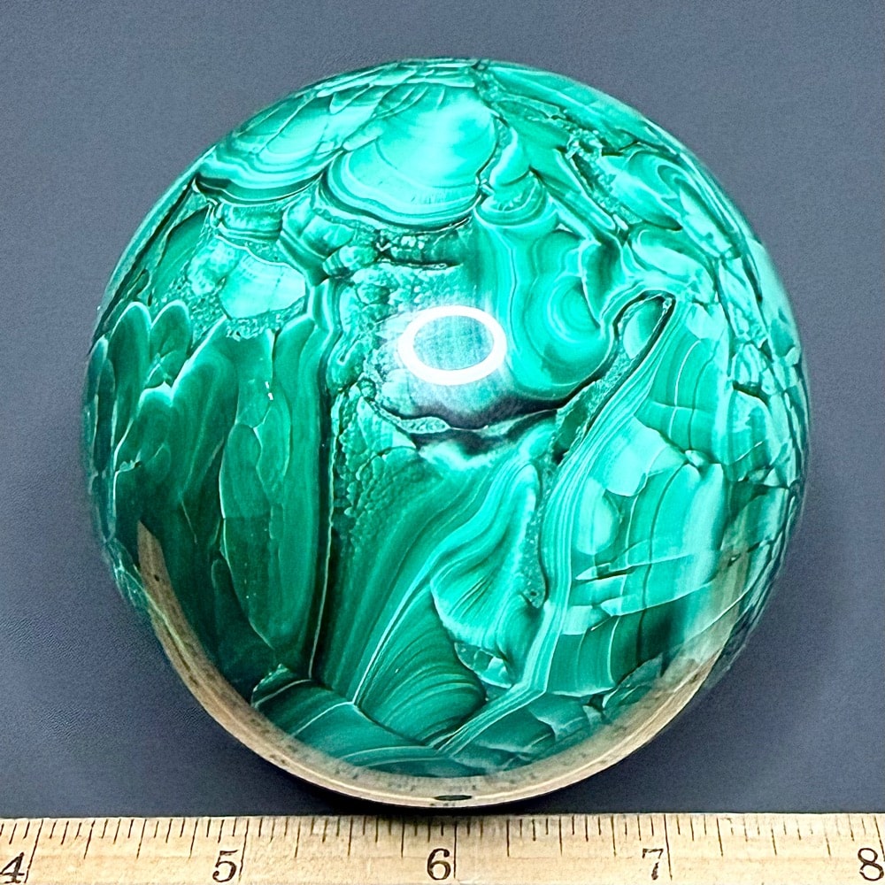 GAL709 MALACHITE SPHERE - Image 2