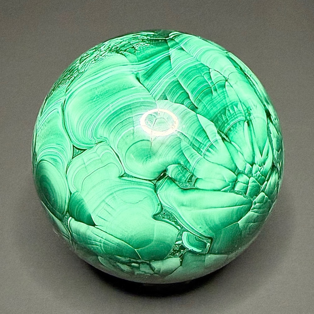 GAL709 MALACHITE SPHERE - Image 3