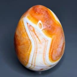 GAL934 CARNELIAN EGG