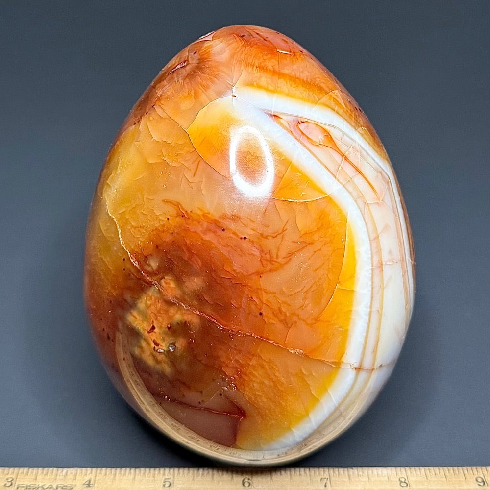 GAL934 CARNELIAN EGG - Image 2