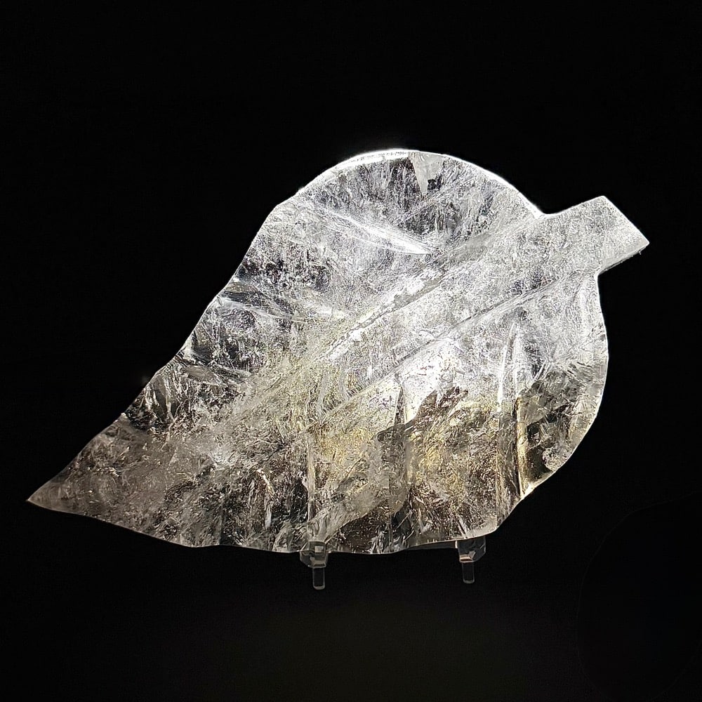PR207 Clear Quartz Leaf