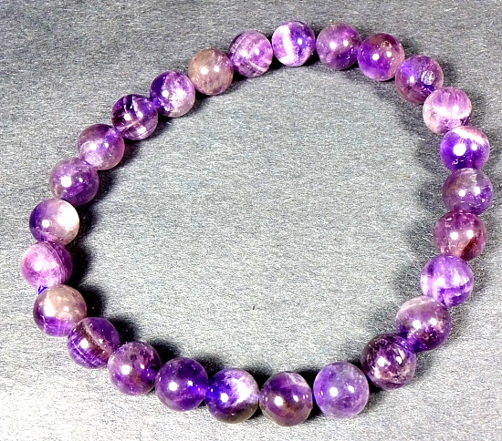 Amethyst Gemstone Beads Bracelet