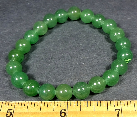 Green Aventurine Gemstone Beads Bracelet