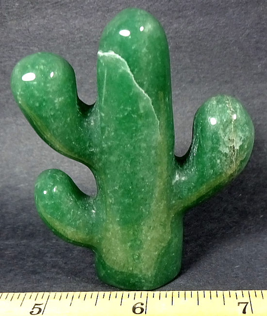 Green Aventurine Cactus