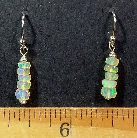 Opal Earrings from Ethiopia