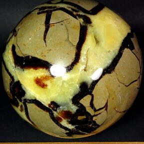 Septarian sphere from Madagascar