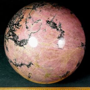 Rhodenite Sphere from Peru