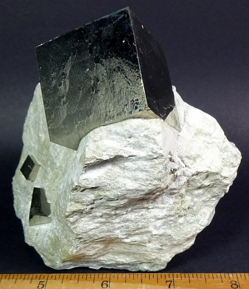 Spanish Pyrite specimen from the Navajun Mine, Piritas De Navajus S.L., Spain
