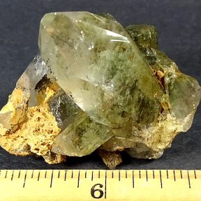 Chlorite in Quartz Crystal