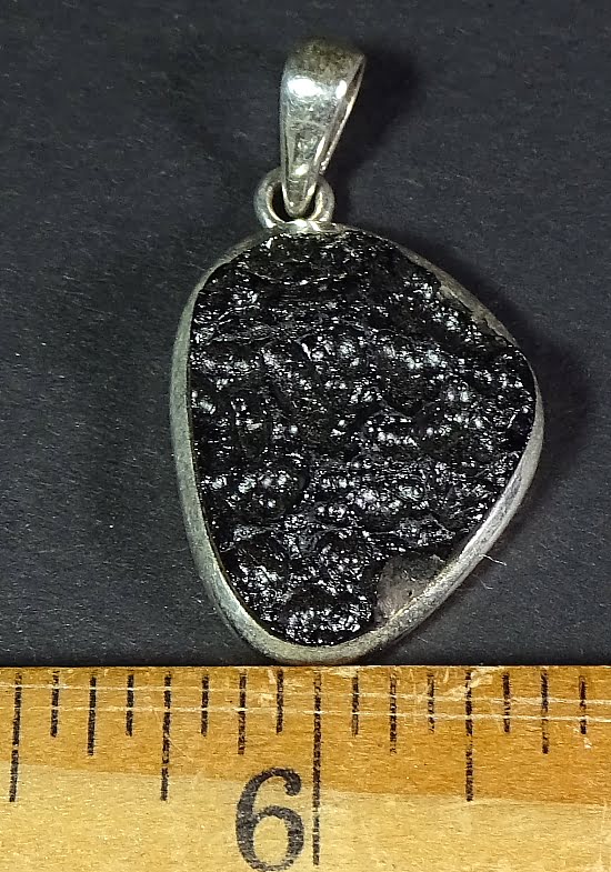 pendant made from Tektite