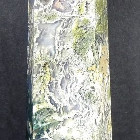 Moss Agate Obelisk