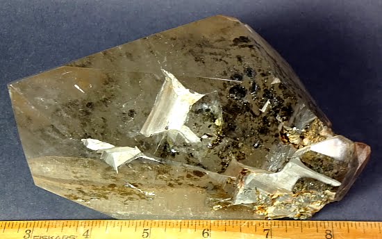 Landscape Quartz Crystal from Brazil