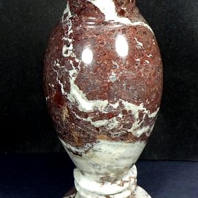 Zebra Marble Vase
