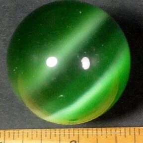 Dark Green Fiber Optic sphere