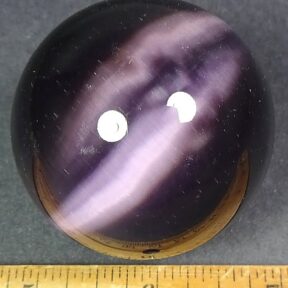Purple Fiber Optic sphere
