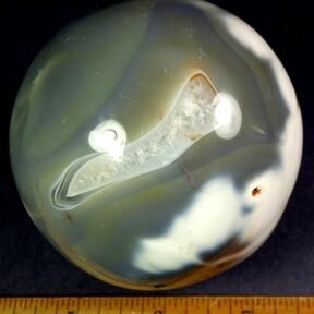 Agate Sphere from Uruguay