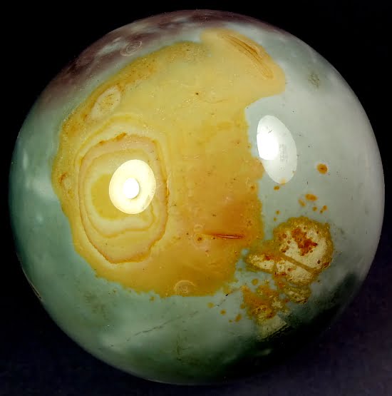 Poly Chrome Jasper sphere
