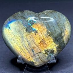 H305 Labradorite Heart