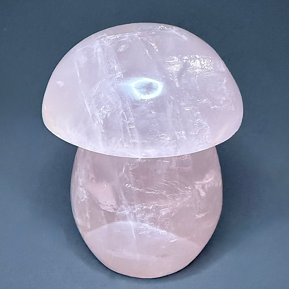 CV121 Rose Quartz Mushroom