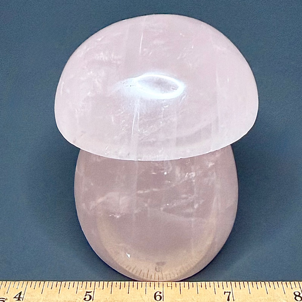 CV121 Rose Quartz Mushroom - Image 3