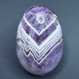 EGG102 Banded Amethyst