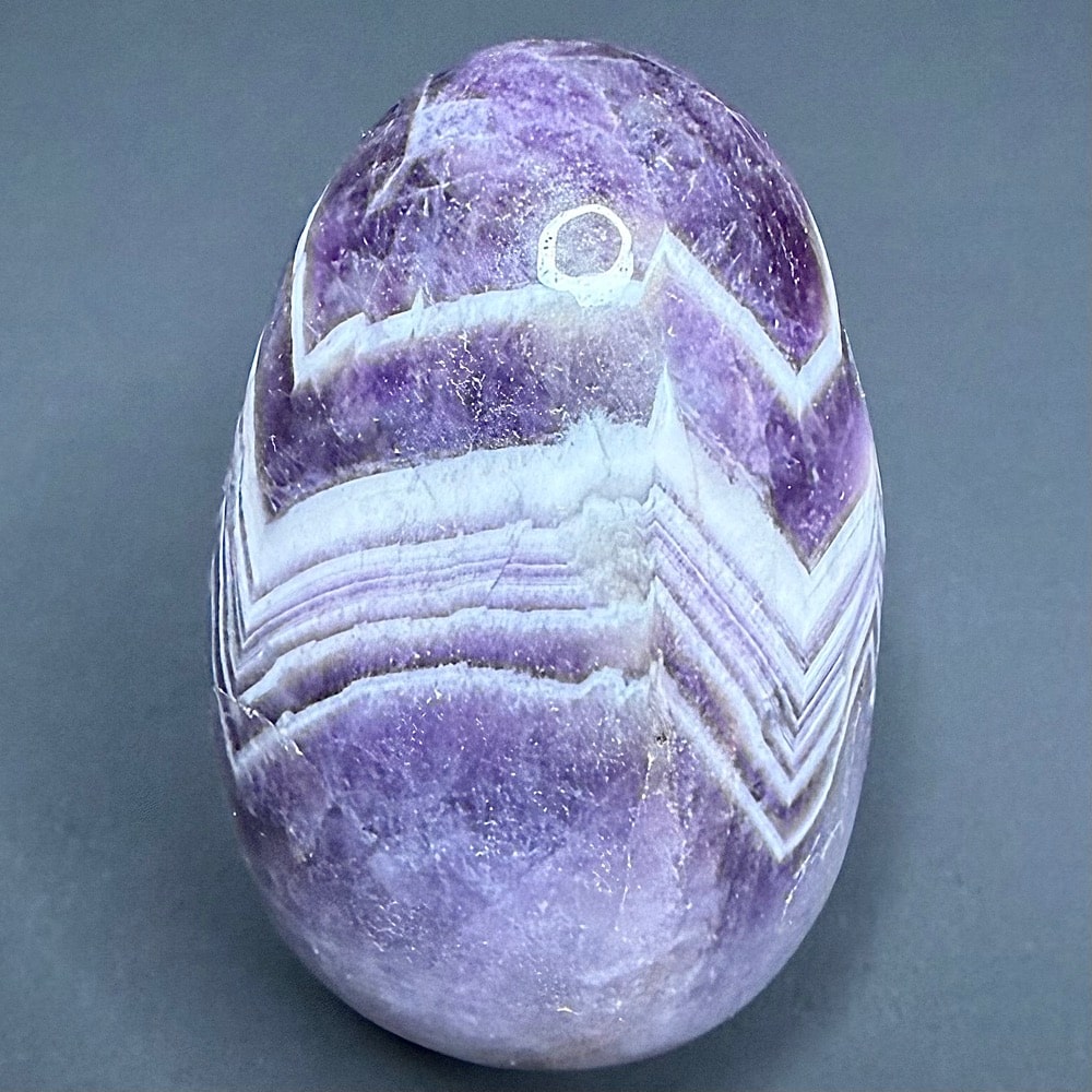 EGG102 Banded Amethyst