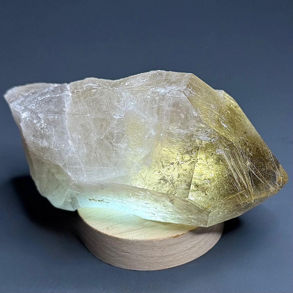 M504 Smoky Rutilated Quartz Crystal